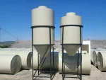 Siloz stocare 3 m³ cu structură metalică - imagine 2