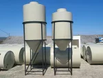 Siloz stocare 5 m³ cu structură metalică - imagine 3